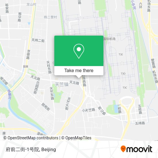 府前二街-1号院 map