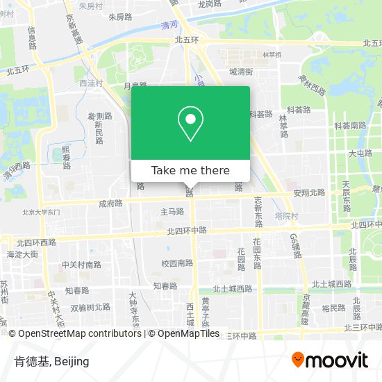 肯德基 map