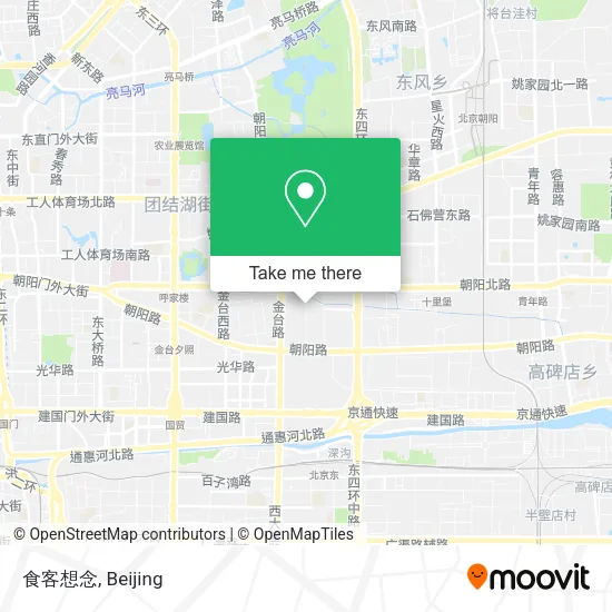 食客想念 map