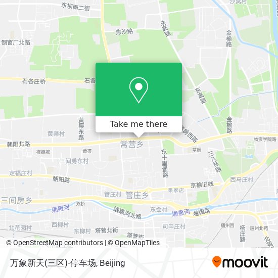 万象新天(三区)-停车场 map