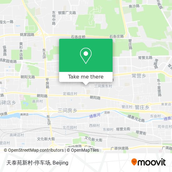 天泰苑新村-停车场 map