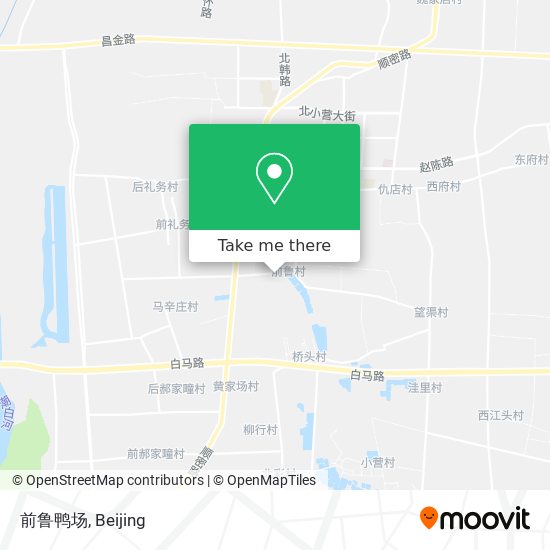 前鲁鸭场 map
