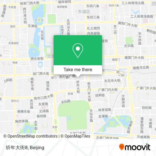 祈年大街8 map