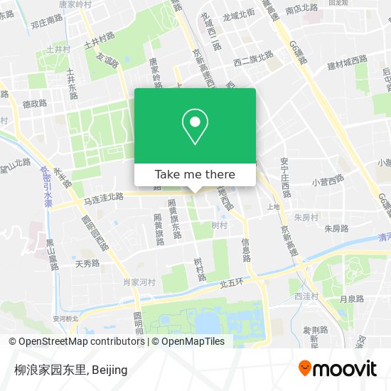 柳浪家园东里 map