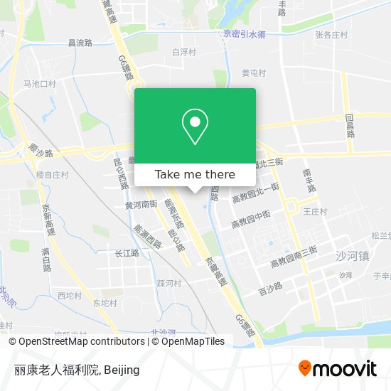 丽康老人福利院 map
