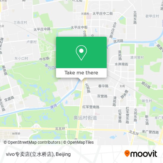 vivo专卖店(立水桥店) map