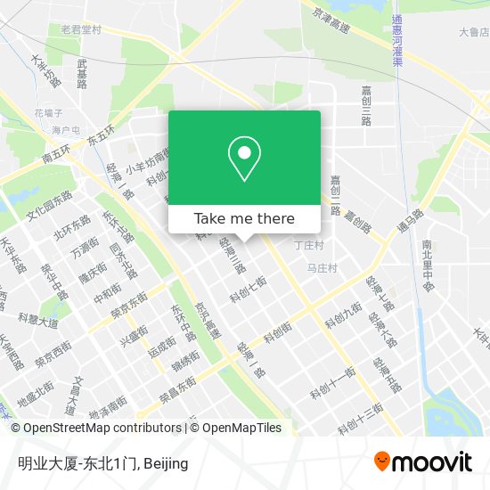 明业大厦-东北1门 map