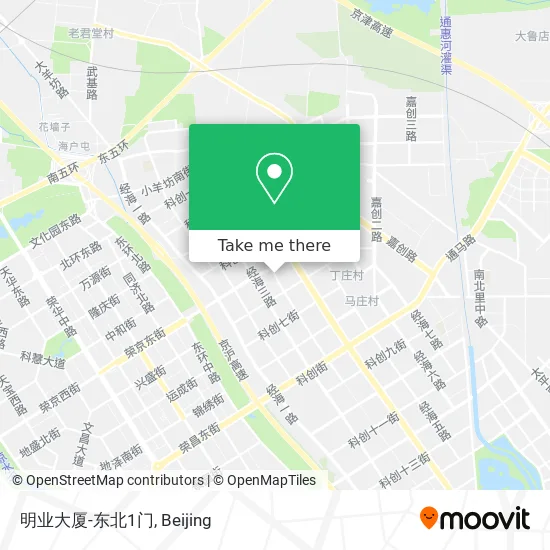 明业大厦-东北1门 map