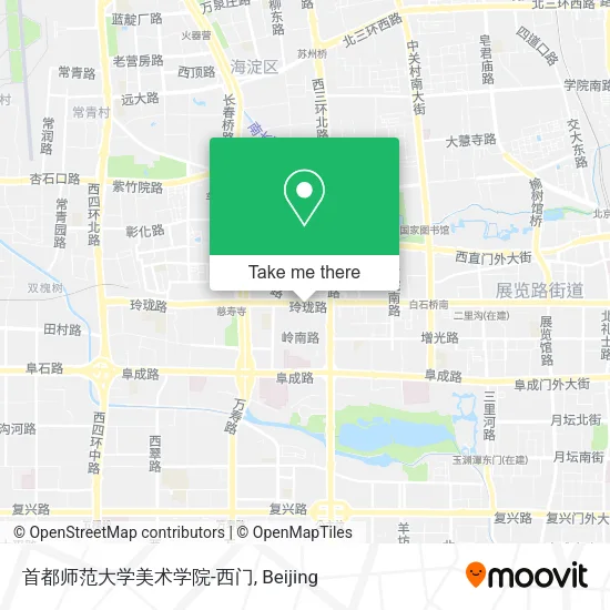 首都师范大学美术学院-西门 map