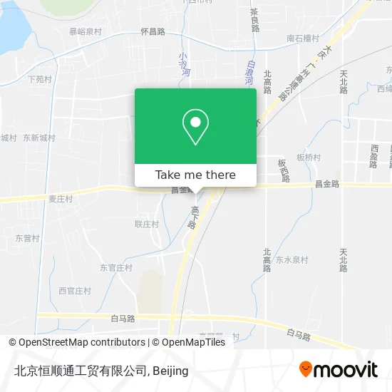 北京恒顺通工贸有限公司 map