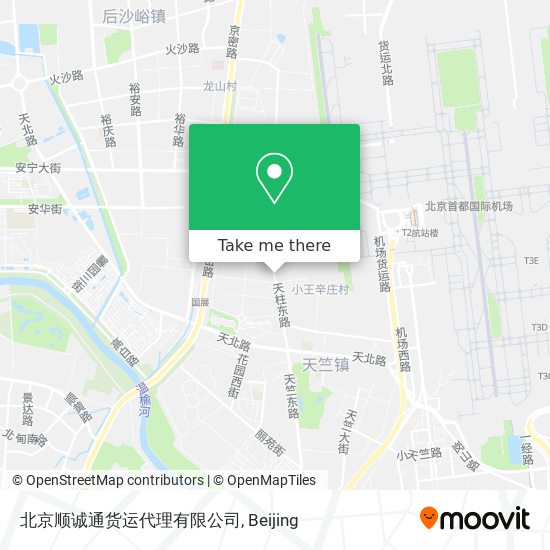 北京顺诚通货运代理有限公司 map