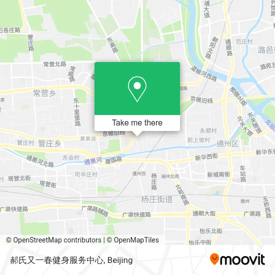 郝氏又一春健身服务中心 map