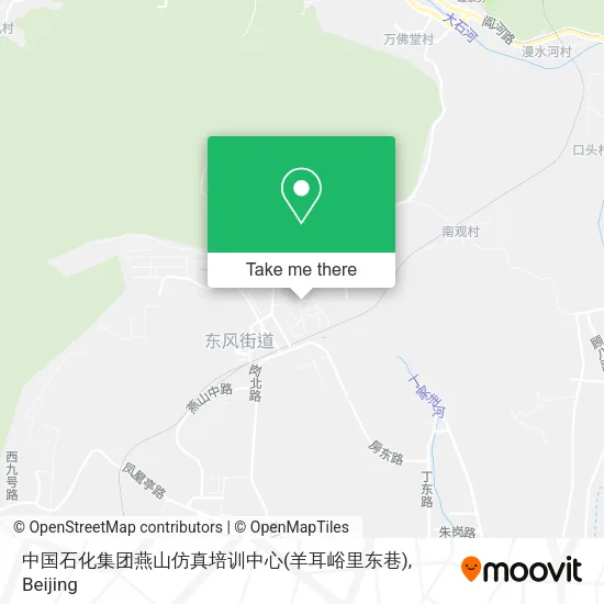中国石化集团燕山仿真培训中心(羊耳峪里东巷) map