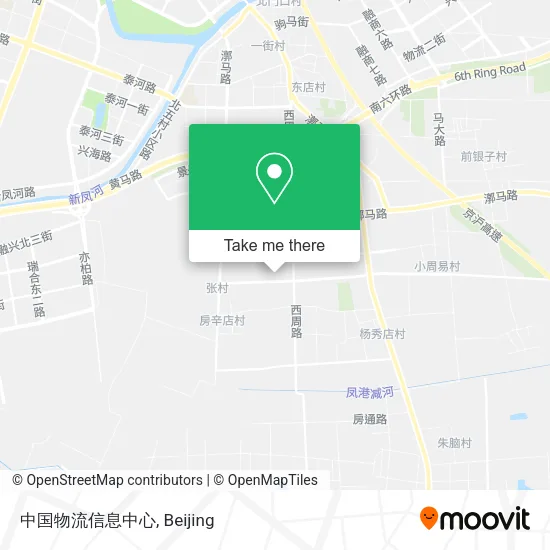 中国物流信息中心 map
