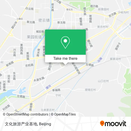 文化旅游产业基地 map