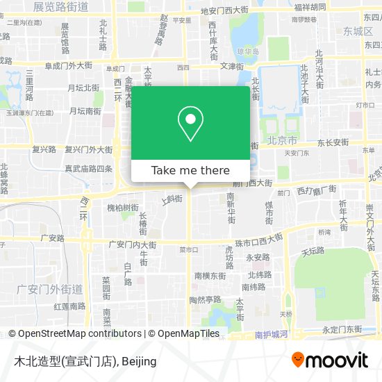 木北造型(宣武门店) map