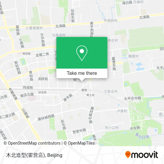 木北造型(霍营店) map