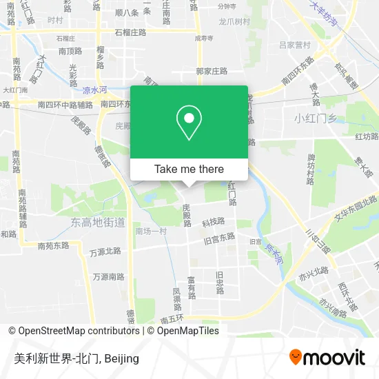 美利新世界-北门 map