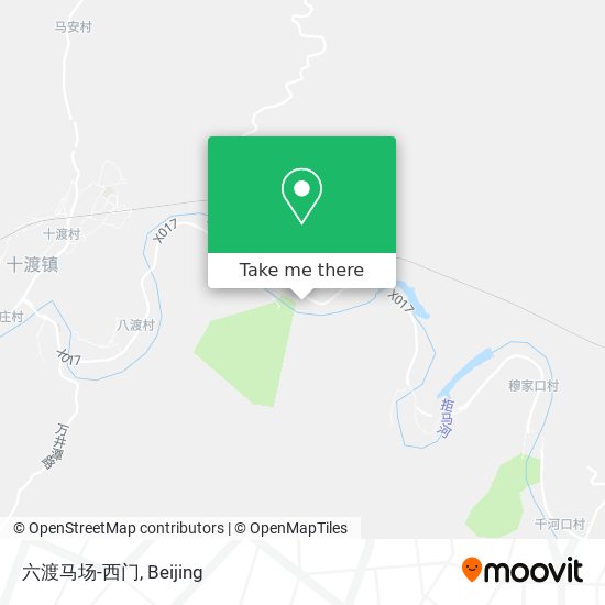 六渡马场-西门 map
