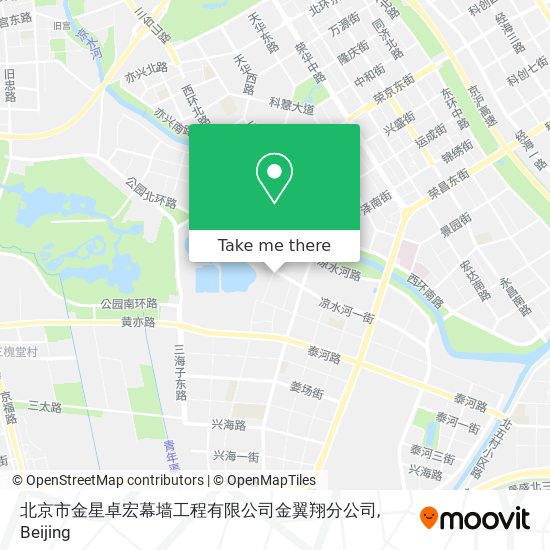 北京市金星卓宏幕墙工程有限公司金翼翔分公司 map