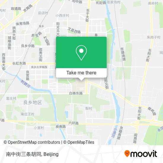 南中街三条胡同 map