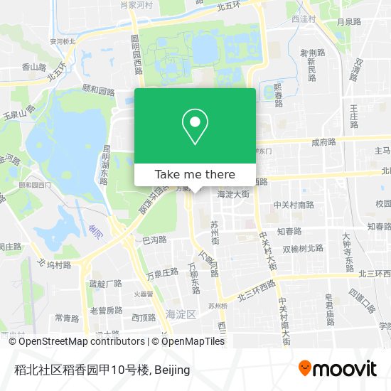 稻北社区稻香园甲10号楼 map