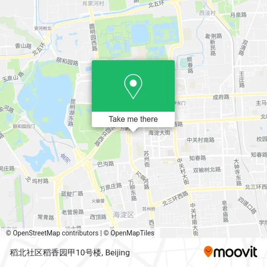 稻北社区稻香园甲10号楼 map