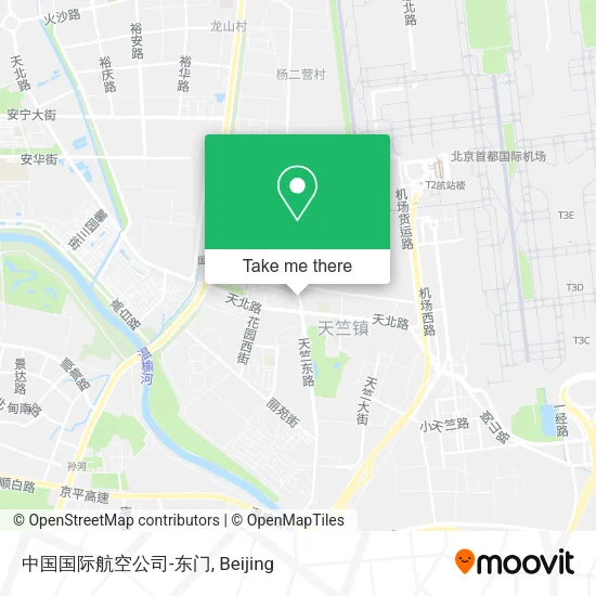 中国国际航空公司-东门 map