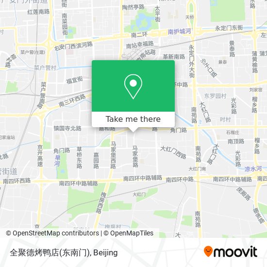 全聚德烤鸭店(东南门) map