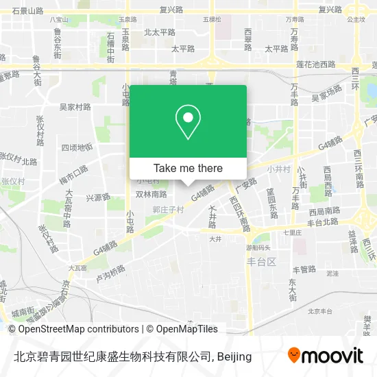 北京碧青园世纪康盛生物科技有限公司 map