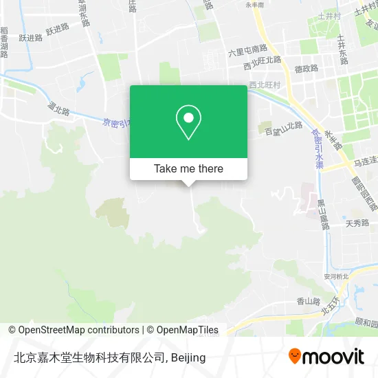 北京嘉木堂生物科技有限公司 map