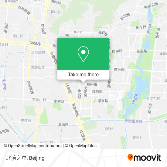 北演之星 map