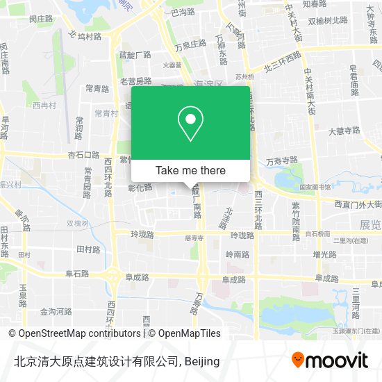 北京清大原点建筑设计有限公司 map