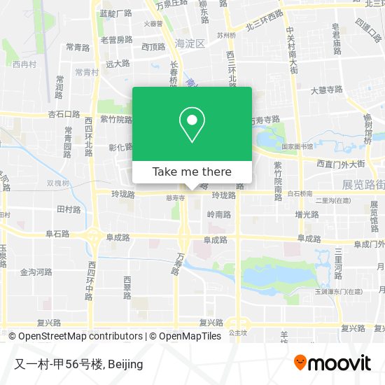 又一村-甲56号楼 map