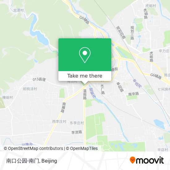 南口公园-南门 map