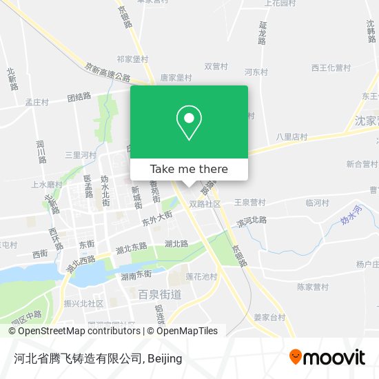河北省腾飞铸造有限公司 map