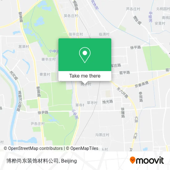 博桦尚东装饰材料公司 map