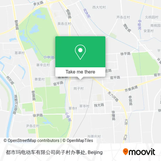 都市玛电动车有限公司岗子村办事处 map