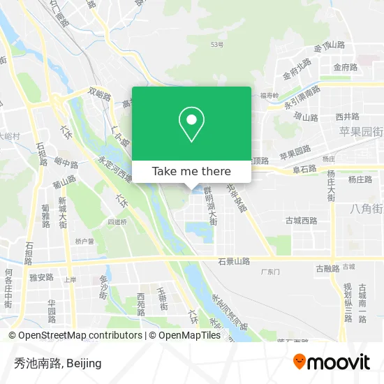 秀池南路 map