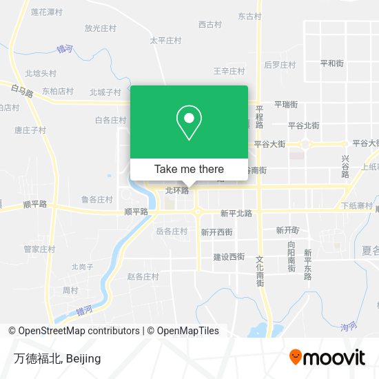 万德福北 map