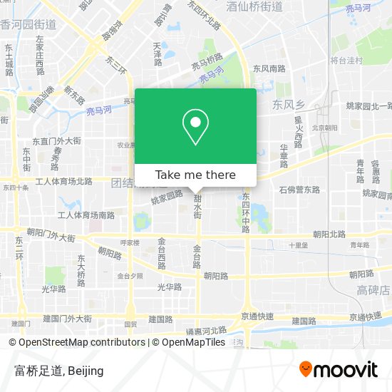 富桥足道 map
