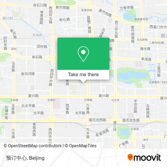 预订中心 map
