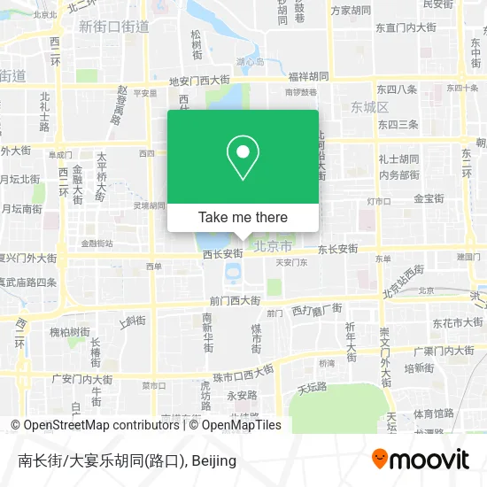 南长街/大宴乐胡同(路口) map