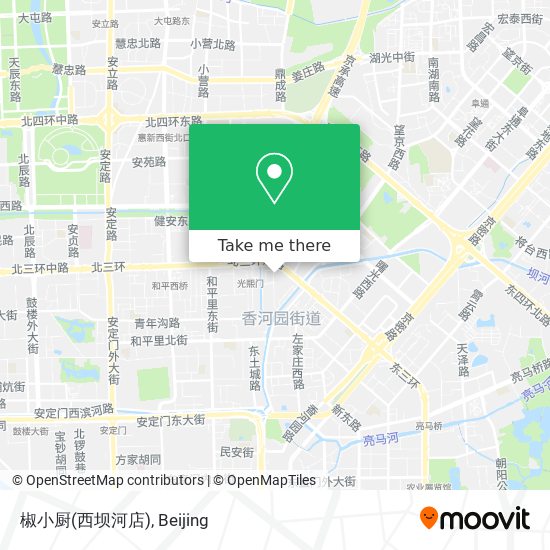 椒小厨(西坝河店) map