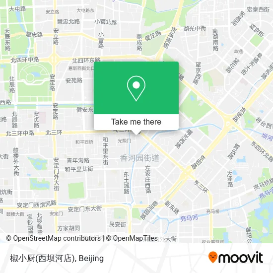 椒小厨(西坝河店) map