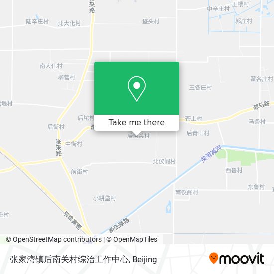 张家湾镇后南关村综治工作中心 map