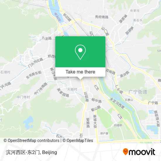 滨河西区-东2门 map