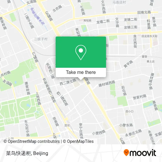 菜鸟快递柜 map