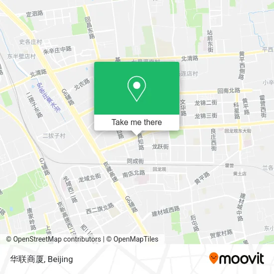 华联商厦 map