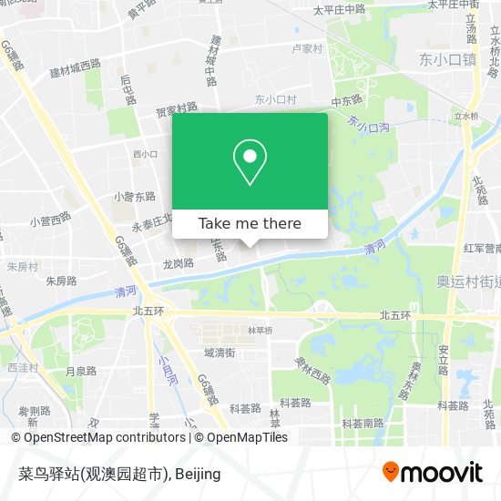 菜鸟驿站(观澳园超市) map
